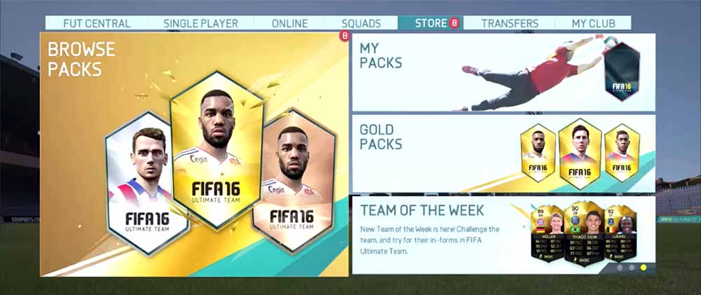 Buying Packs Guide for FIFA 16 Ultimate Team