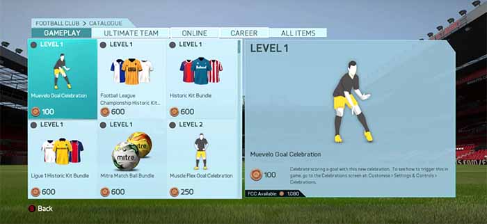 EAS FC Catalogue Guide for FIFA 16 Ultimate Team