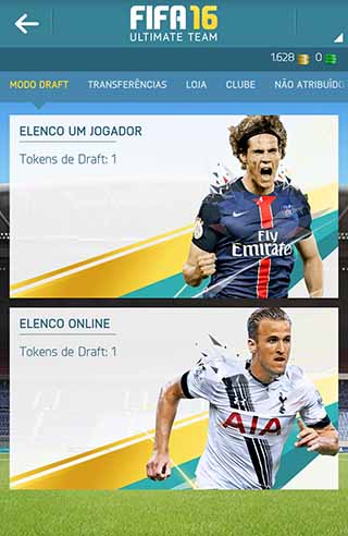 Companion App para FIFA 16 para iOS, Android e Windows Phone