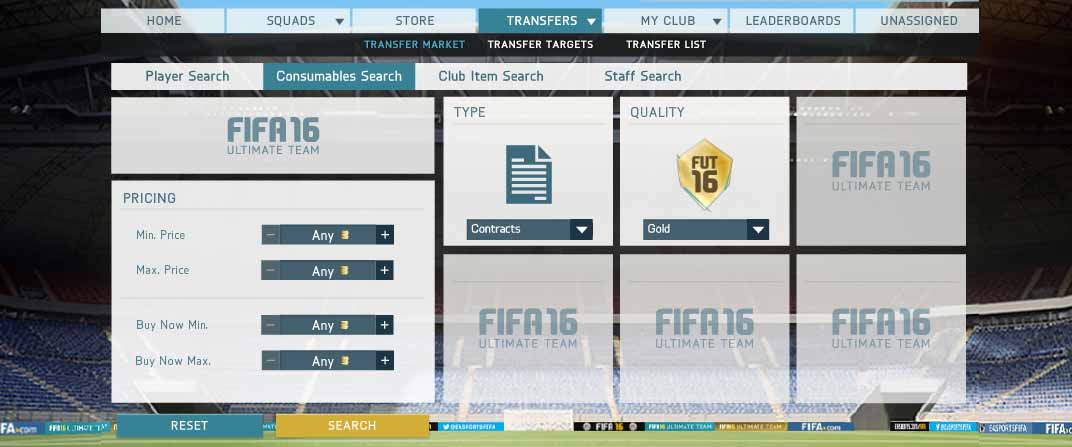 Guia de Managers para FIFA 16 Ultimate Team