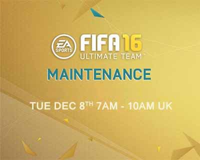 Complete List of FIFA 16 Maintenance Times