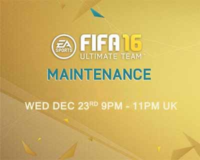 Complete List of FIFA 16 Maintenance Times
