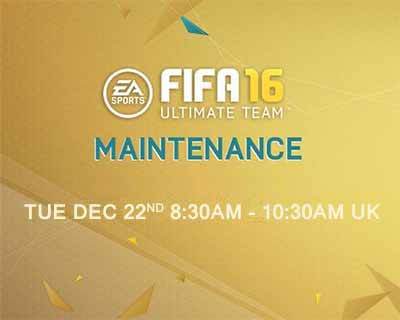 Complete List of FIFA 16 Maintenance Times