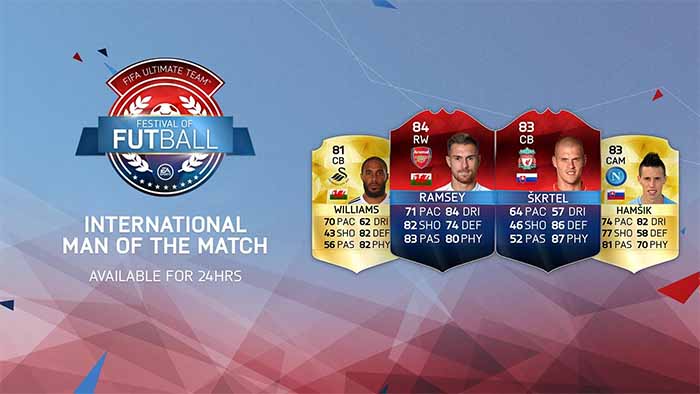 International Man of the Match - All FIFA 16 iMOTM Cards