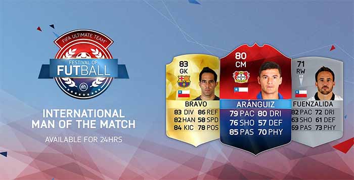 International Man of the Match - All FIFA 16 iMOTM Cards