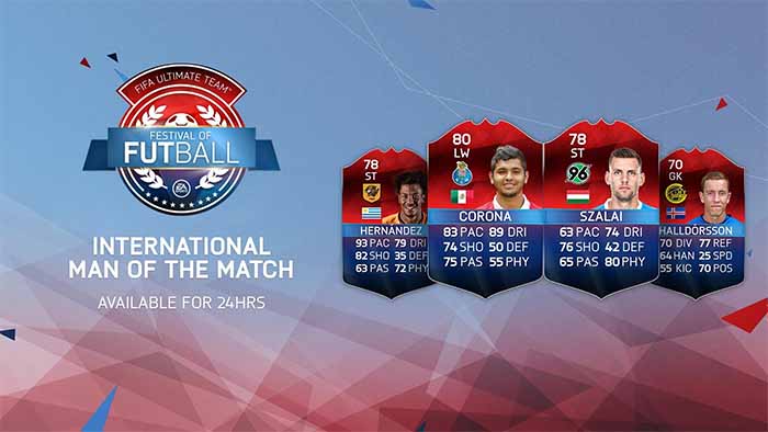 International Man of the Match - All FIFA 16 iMOTM Cards