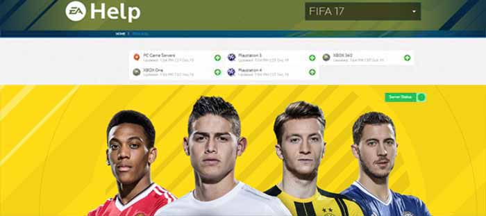 Guia de Resolução de Problemas de Ligação a FIFA 17