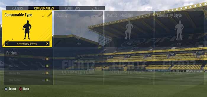FIFA 17 chemistry styles Guide for FIFA 17 Ultimate Team