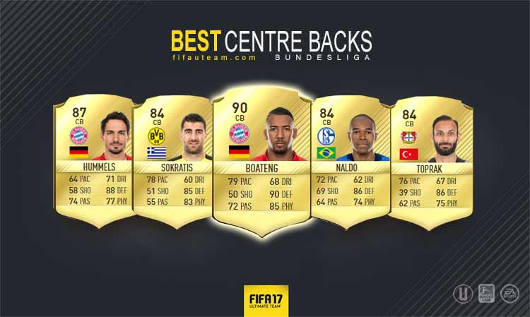 Guia da Bundesliga para FIFA 17 Ultimate Team - CB