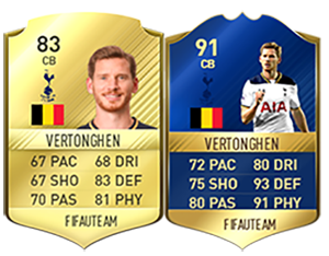 TOTS da Premier League para FIFA 17