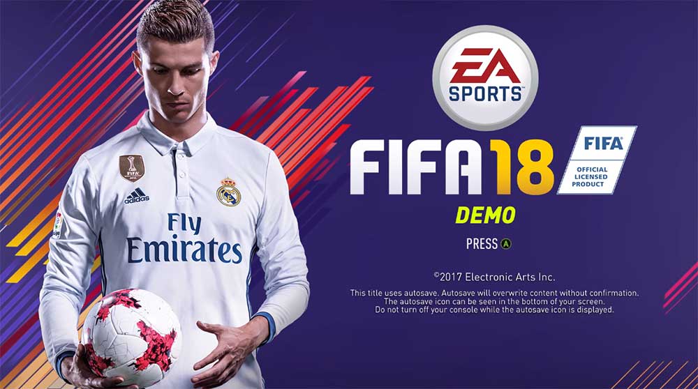 FIFA 18 Demo Available Now on PC, Playstation 4 and XBox One