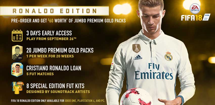 Guia para Comprar FIFA 18 – Preços, Lojas, Edições e Datas