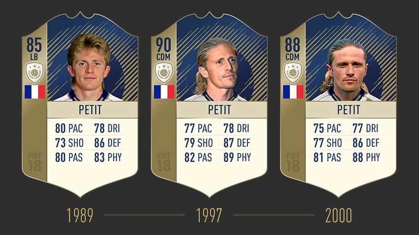 FIFA 18 Icons Ratings and Stats List