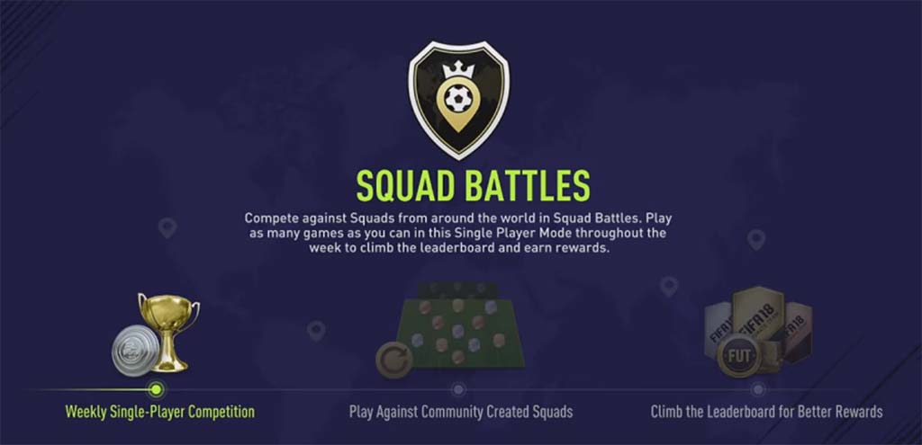 Guia do Squad Battles para FIFA 18 Ultimate Team