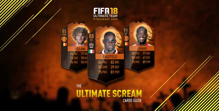 FIFA 18 Players Cards Guide - Halloween Cards