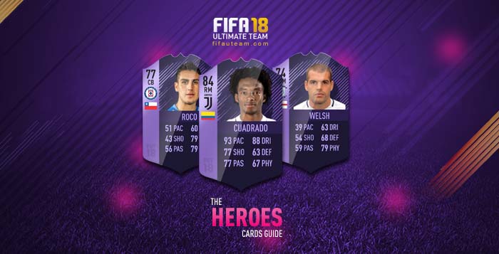 FIFA 18 Players Cards Guide - Heroes Cards