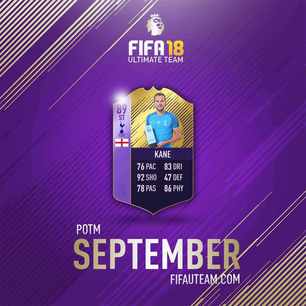 Jogador do Mês da Premier League em FIFA 18