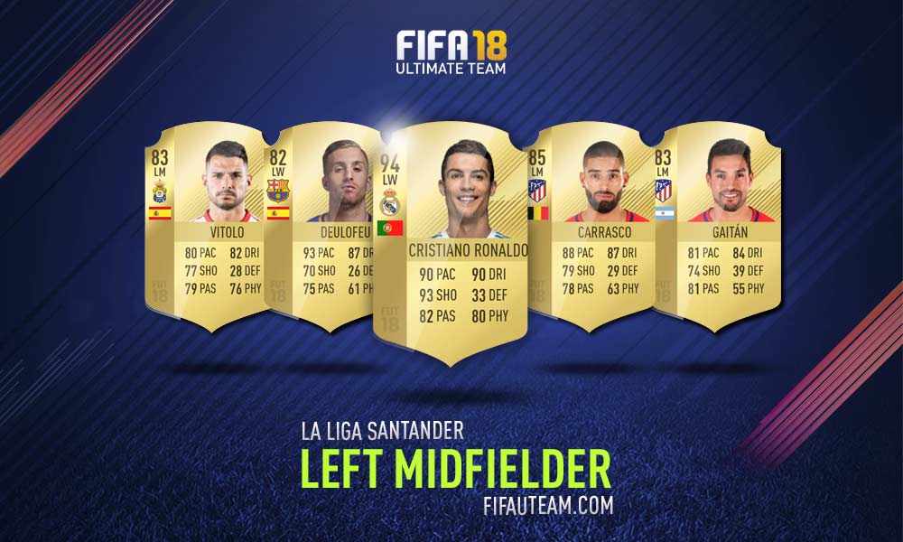 FIFA 18 LaLiga Santander Squad Guide - LM, LW e LF