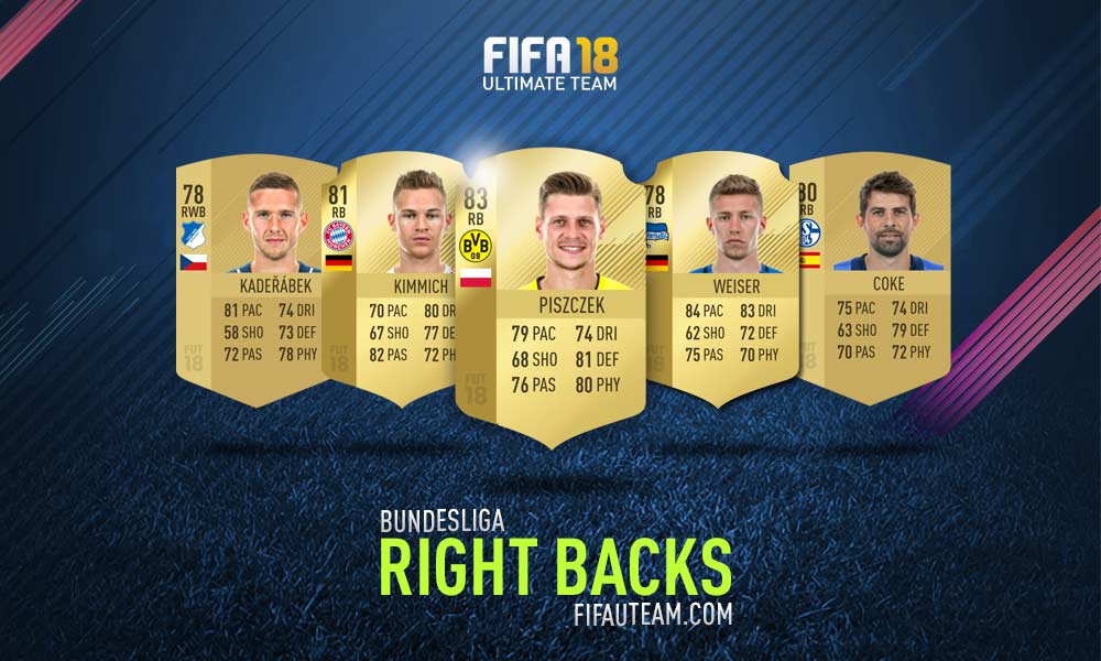 FIFA 18 Bundesliga Squad Guide - RB