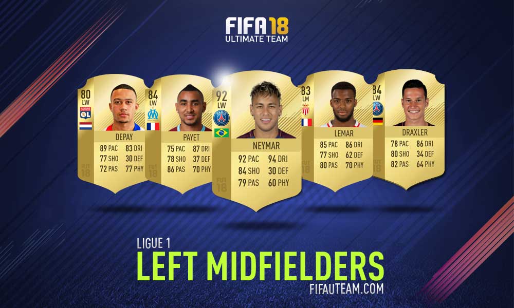 FIFA 18 Ligue 1 Squad Guide - LM, LW e LF