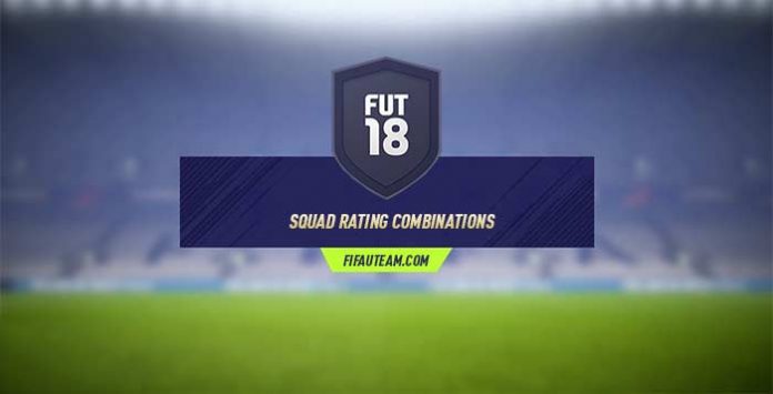 FIFA 18 Squad Rating Guide – Team Rating Overall