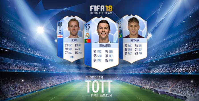 FIFA 18 TOTGS