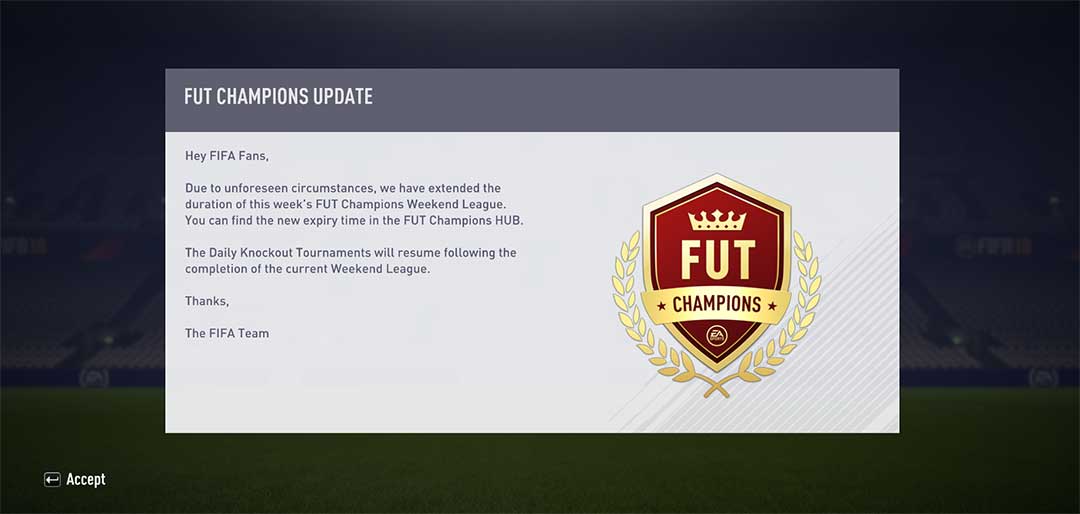 FUT Champions News and Updates for FIFA 18 Ultimate Team, by Uebmaster