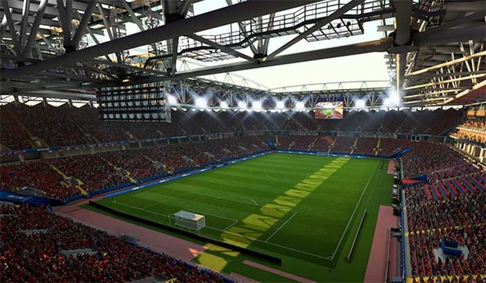 Os Estádios do FIFA 18 World Cup