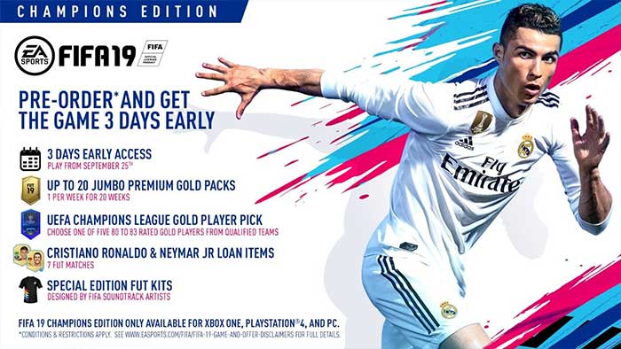 Guia para Comprar FIFA 19 – Preços, Lojas, Edições e Datas