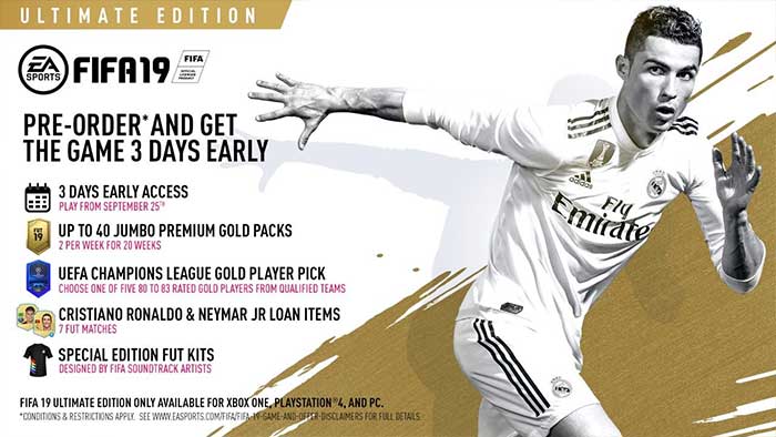 Guia para Comprar FIFA 19 – Preços, Lojas, Edições e Datas