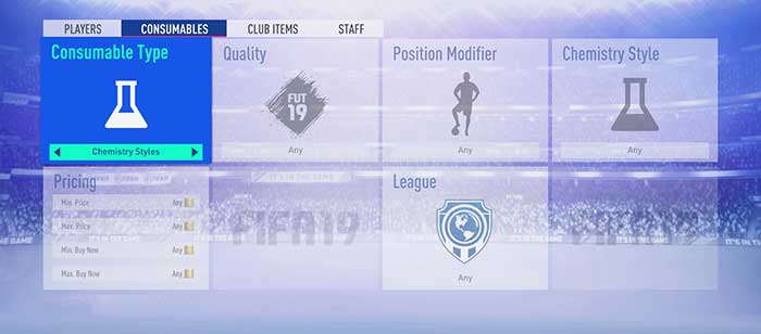 Guia de Cartas de Estilos de Química em FIFA 19