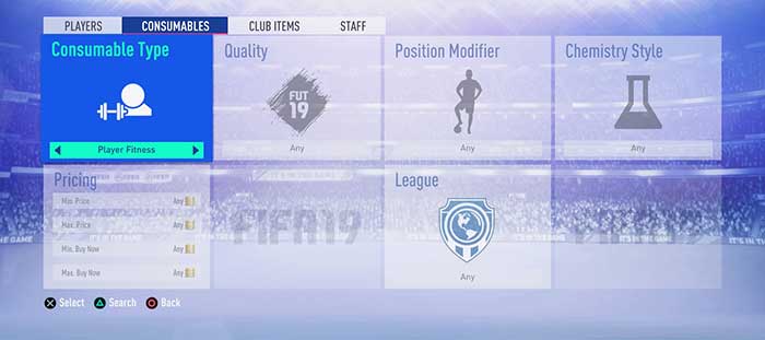 Guia de Cartas de Fitness para FIFA 19 Ultimate Team