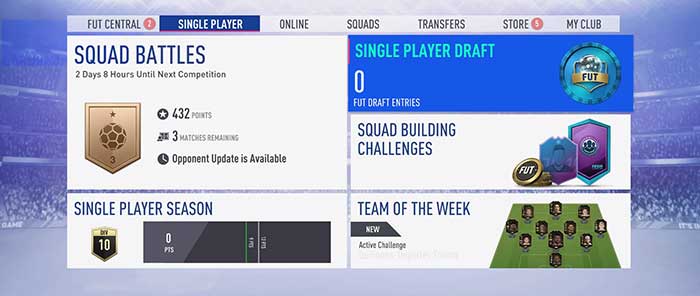 FUT Draft Rewards for FIFA 19 Online and Single Player Modes