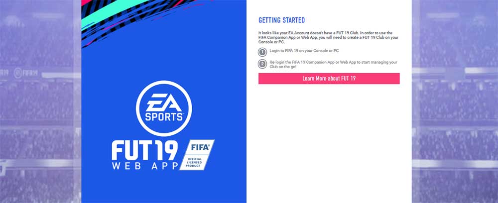 Kiedy startuje web app fifa 19