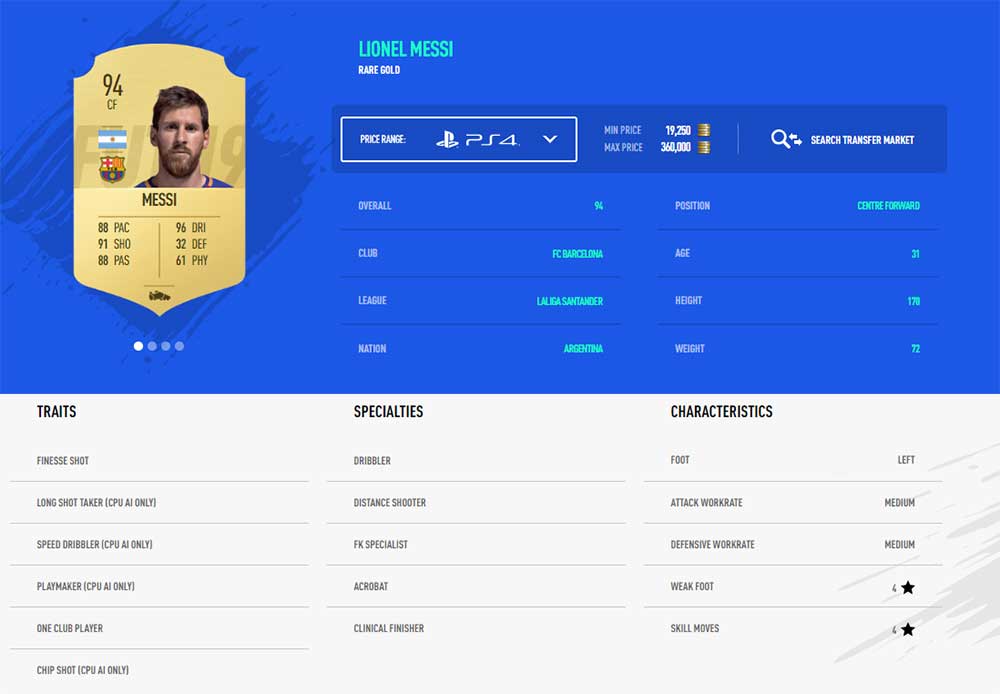 FIFA 19 Traits and Specialities Guide for Ultimate Team