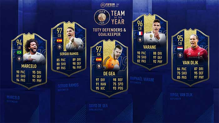 Equipo del Año: La TOTY de FIFA 19 Ultimate Team