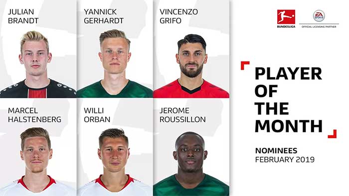 FIFA 19 Bundesliga Player of the Month - All FIFA 19 POTM Cards