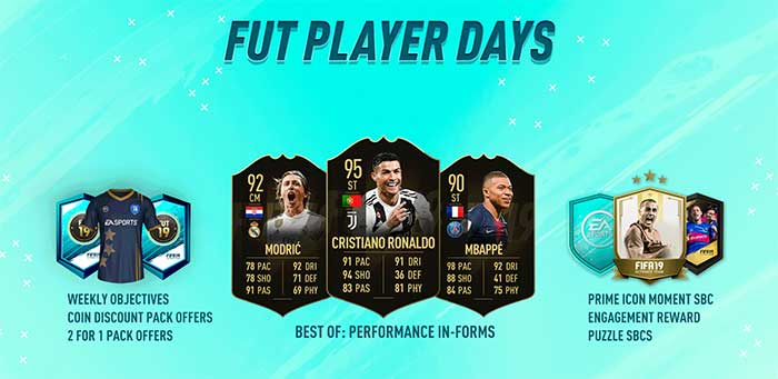 FUT Player Days Event for FIFA 19 Ultimate Team