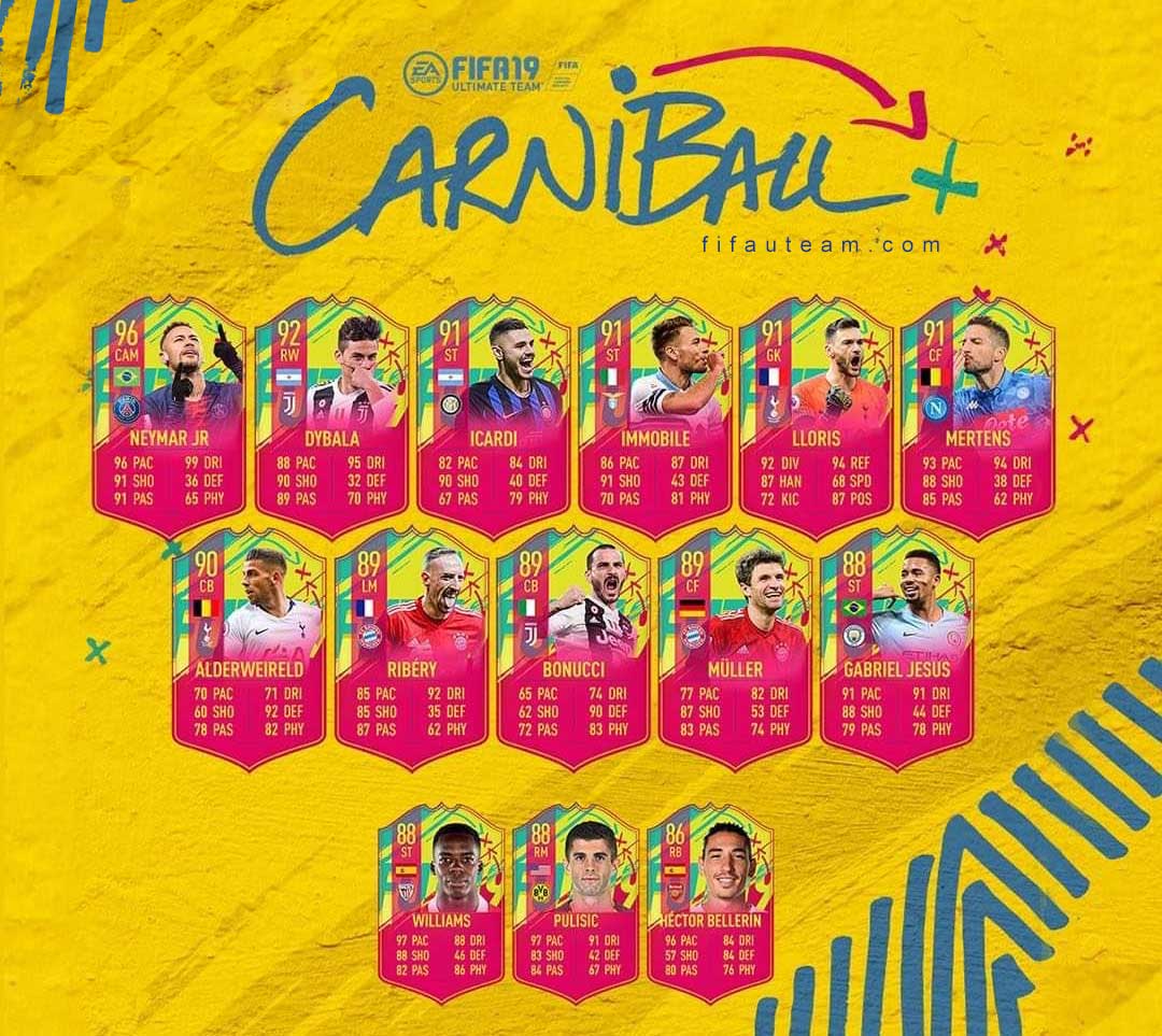 Evento de Carnaval para FIFA 19 Ultimate Team