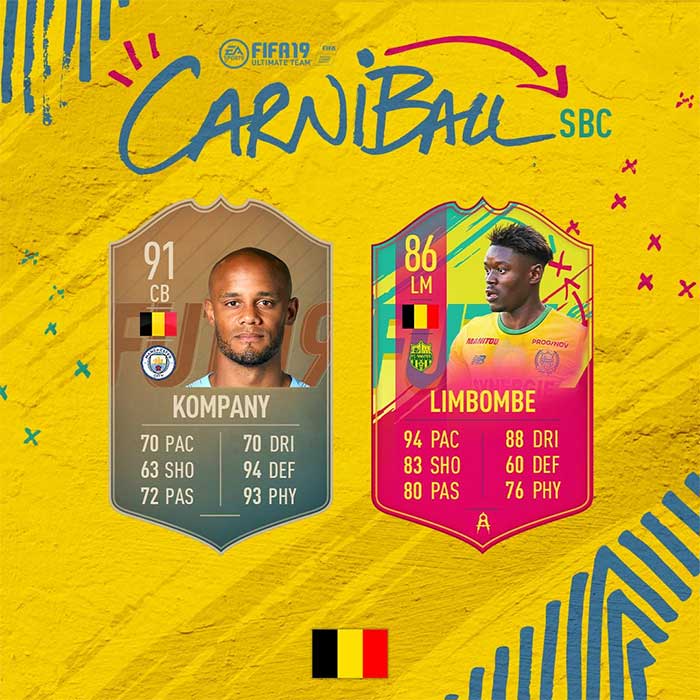 Evento de Carnaval para FIFA 19 Ultimate Team