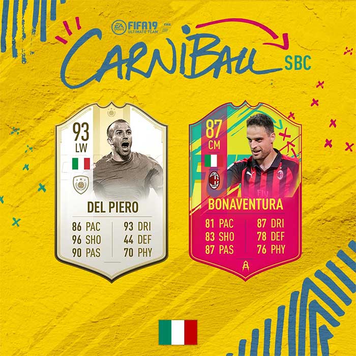 Evento de Carnaval para FIFA 19 Ultimate Team