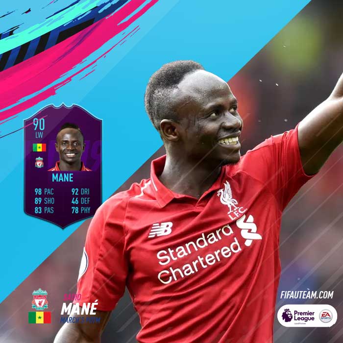 Jogador do Mês da Premier League em FIFA 19