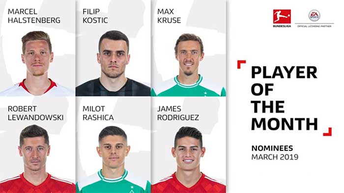 FIFA 19 Bundesliga Player of the Month - All FIFA 19 POTM Cards