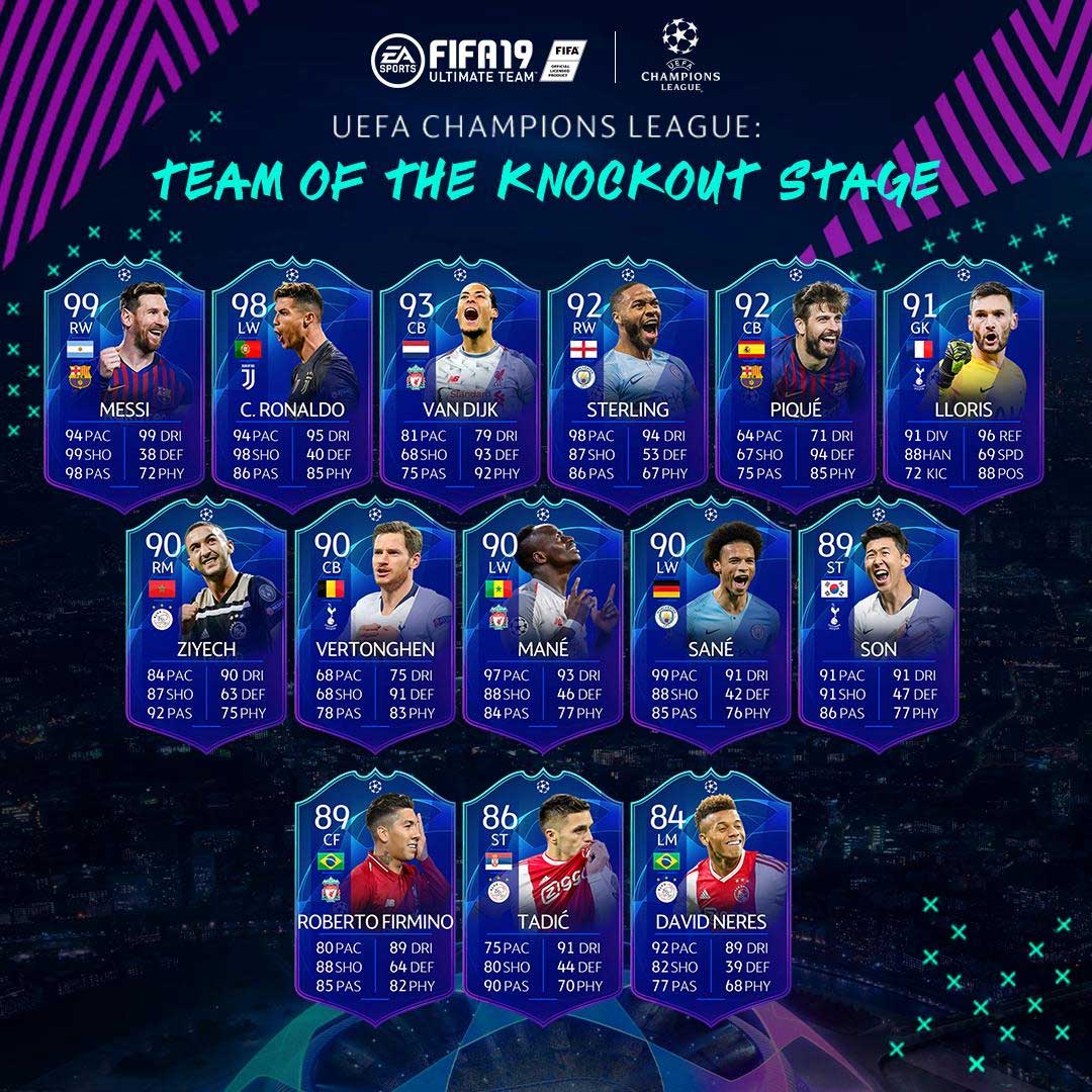 Team of the Knockout Stage de FIFA 19