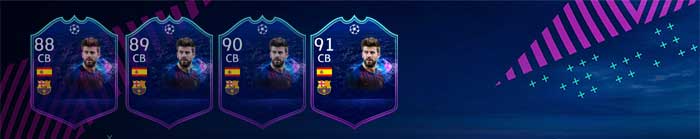 FIFA 19 Road to the Final Upgrades