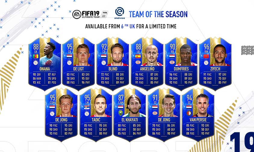 FIFA 19 Eredivisie Team of the Season