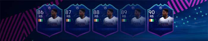 FIFA 19 Road to the Final Upgrades