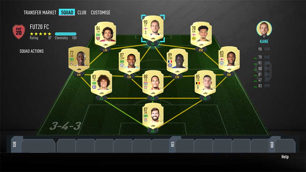 FIFA 20 Web App – FIFPlay