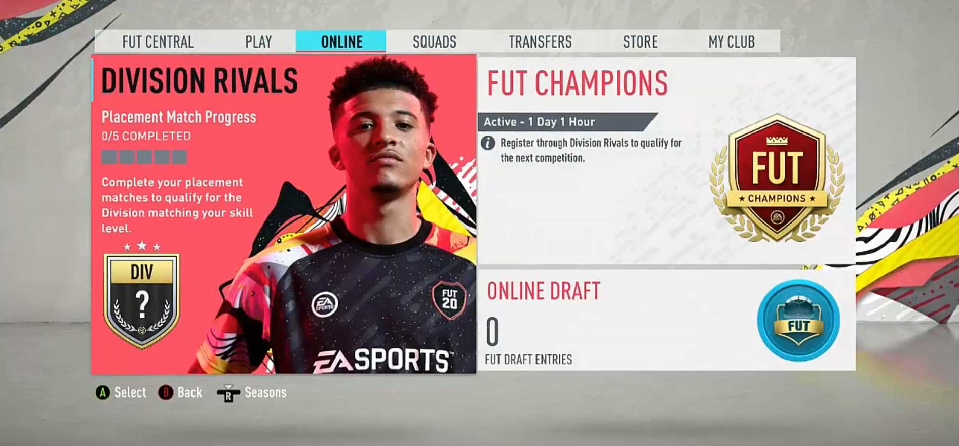 A Pontuação do FUT Division Rivals em FIFA 20 Ultimate Team