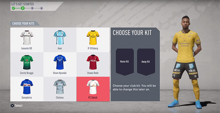FUT Web App para FIFA 20